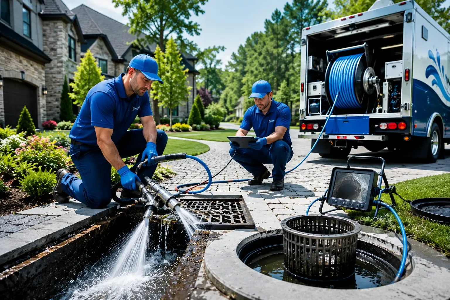 Local outdoor drain cleaning professionals in Plainville, IL